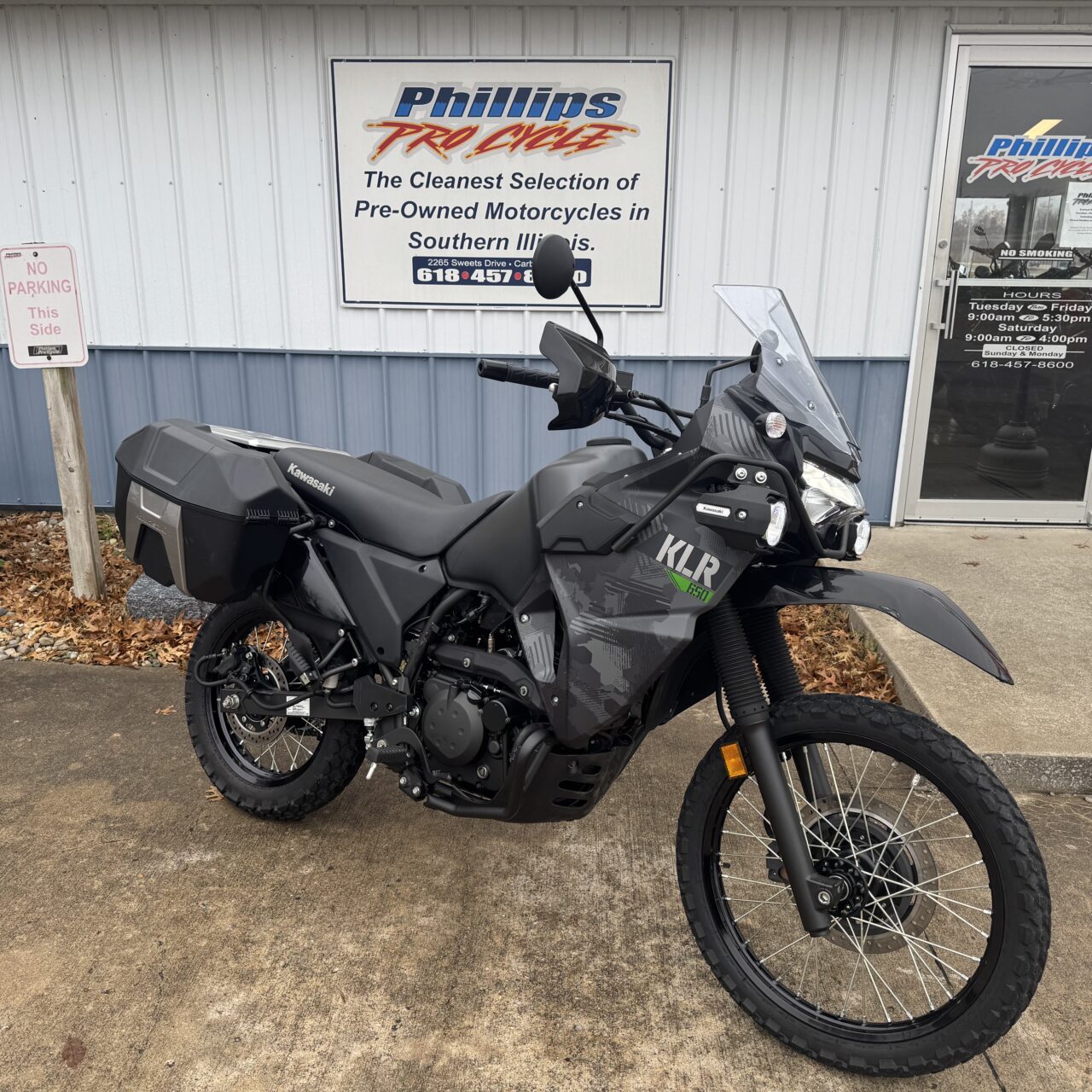 2022 Kawasaki KLR650 Adventure – Only 1324 Miles!