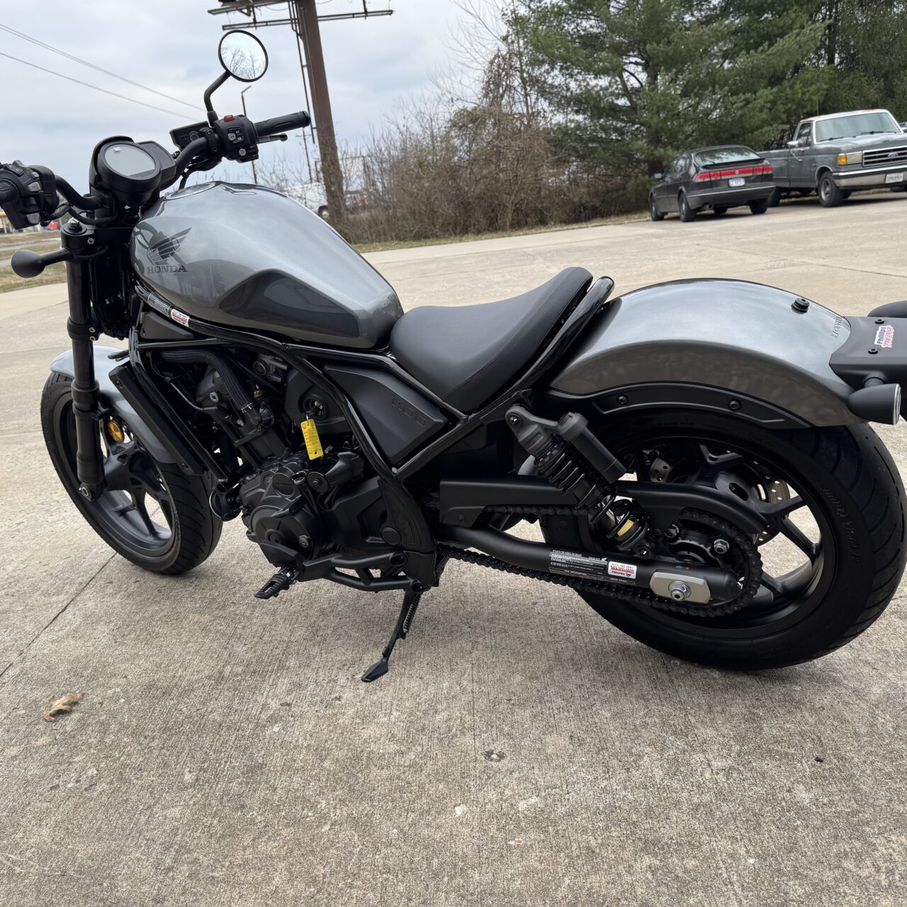 2023 Honda Rebel 1100DCT w/only 1651 Miles!