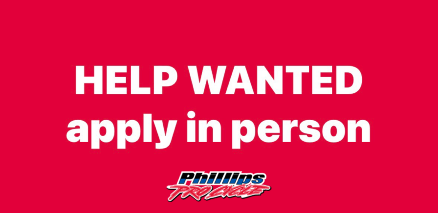 Help Wanted – Apply in Person