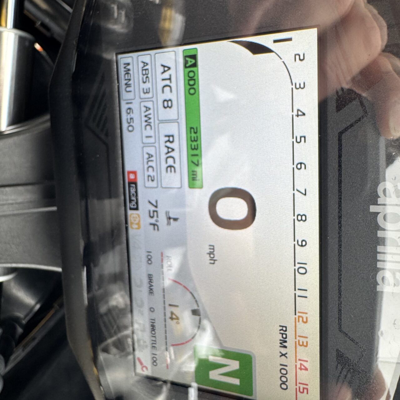 2018 Aprilia RSV4RR 1000cc