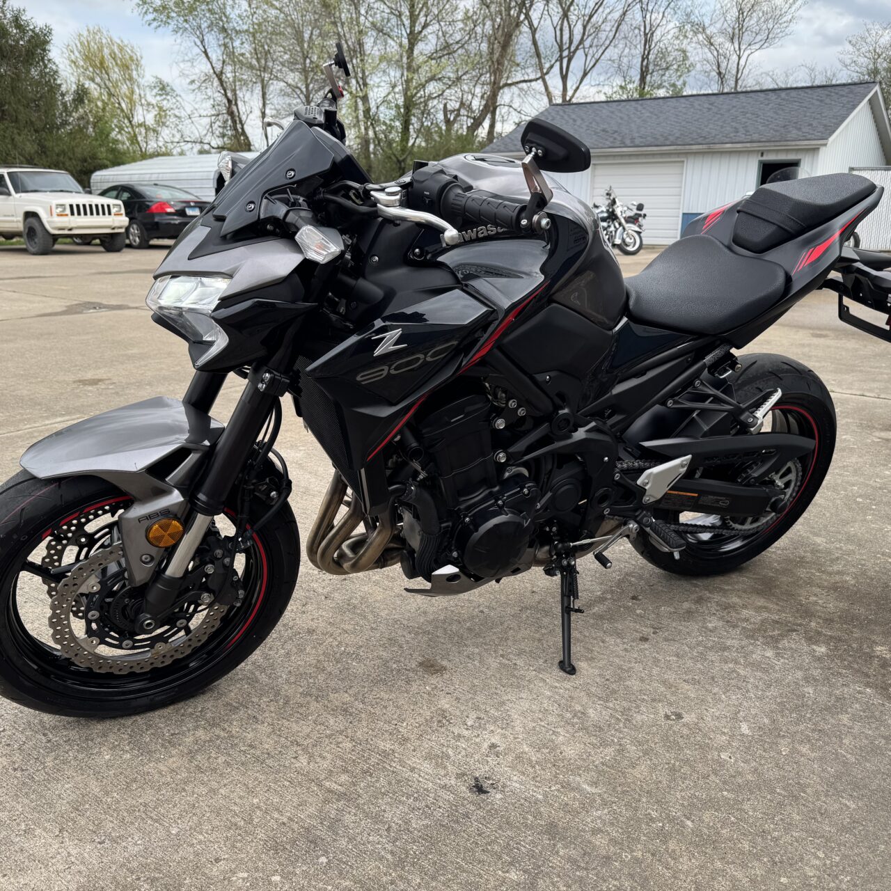 2023 Kawasaki Z900 ABS w/Only 337 Miles!