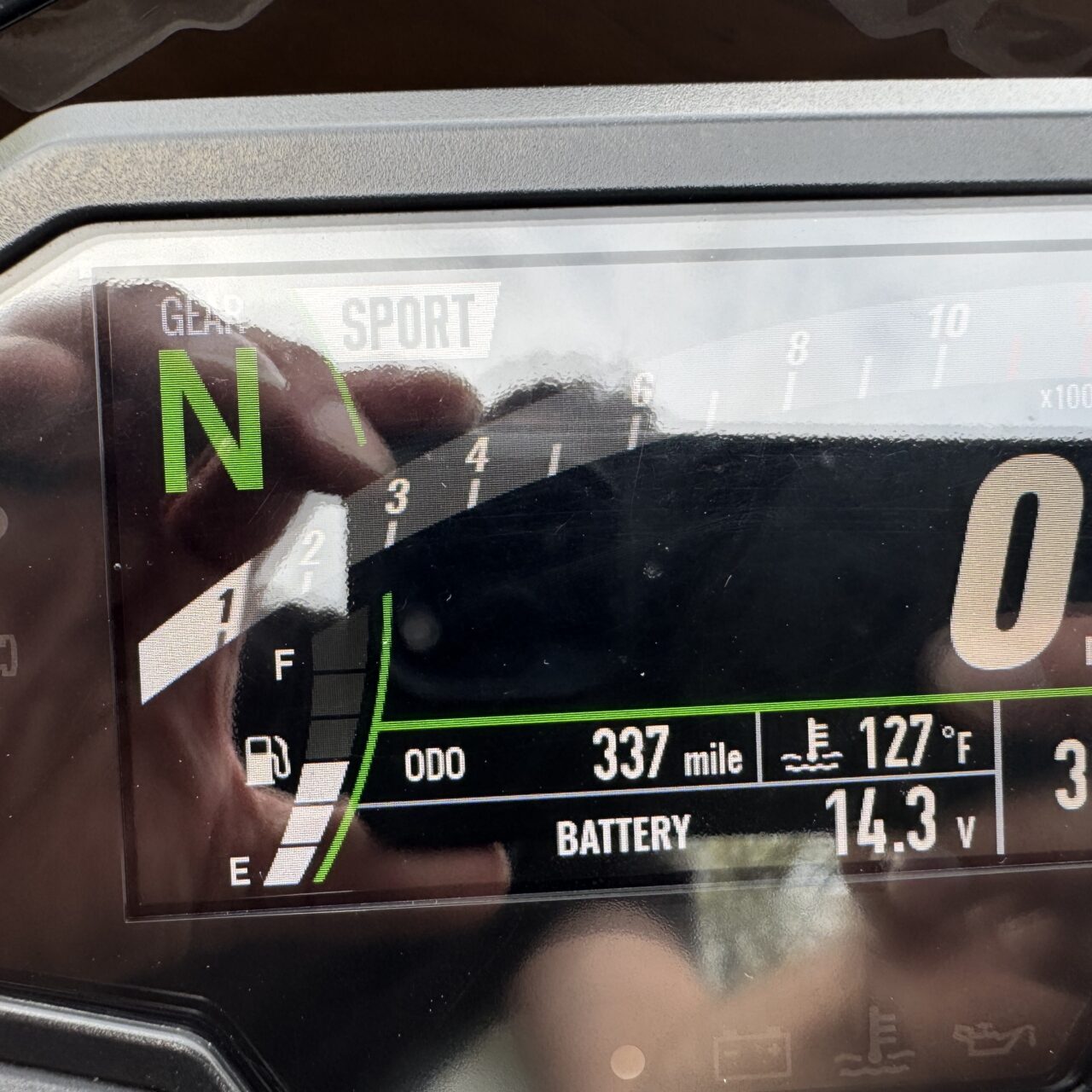 2023 Kawasaki Z900 ABS w/Only 337 Miles!