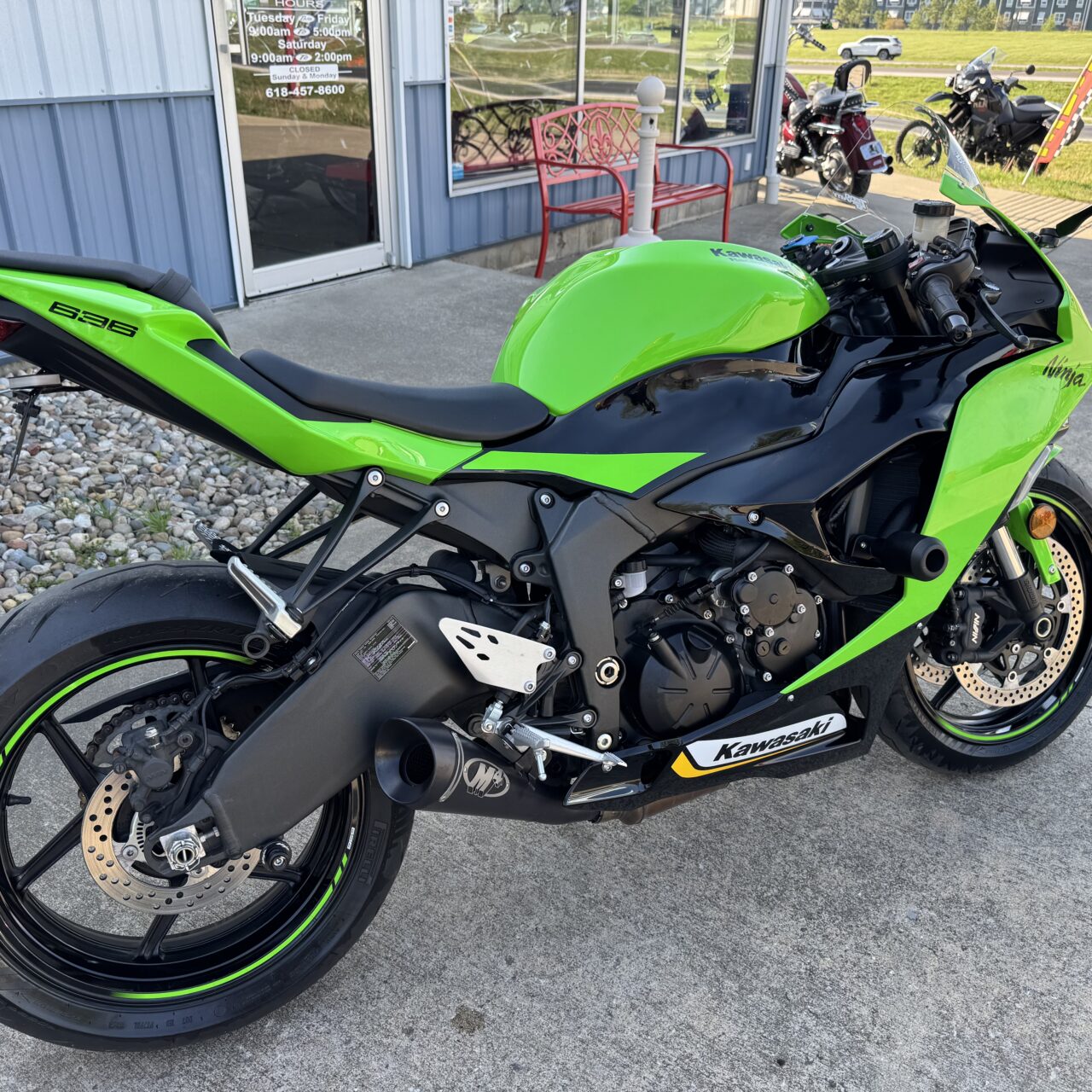 2025 Kawasaki ZX6R Ninja 636
